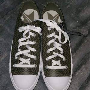 Leather chevron Converse All Stars